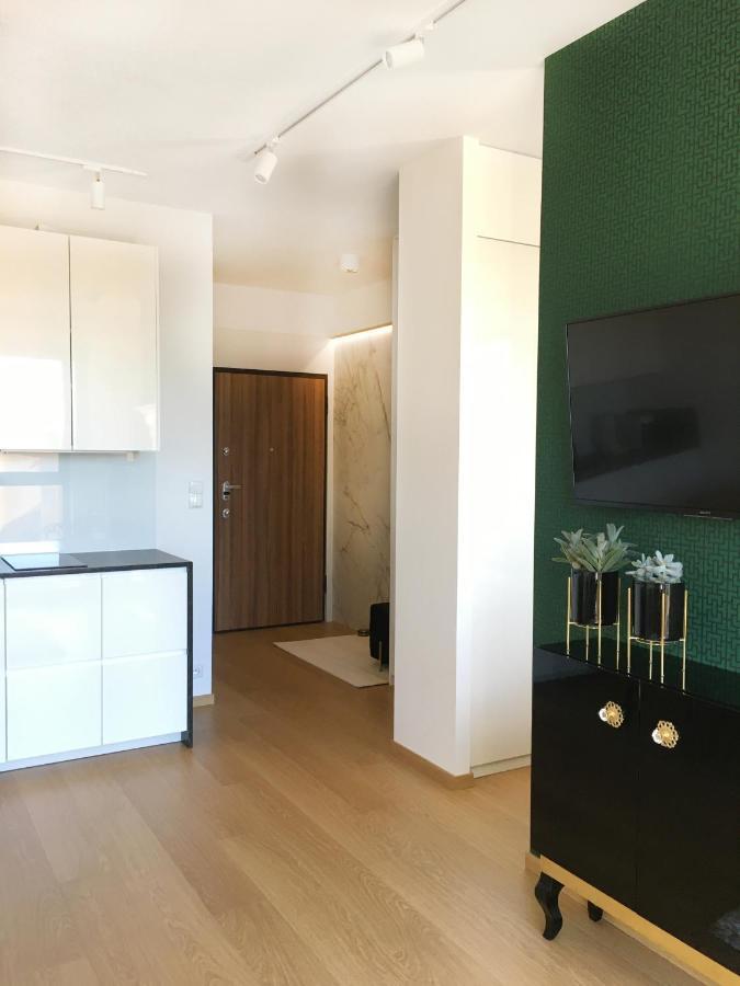 Green Apartment Gdansk Z Garazem Экстерьер фото